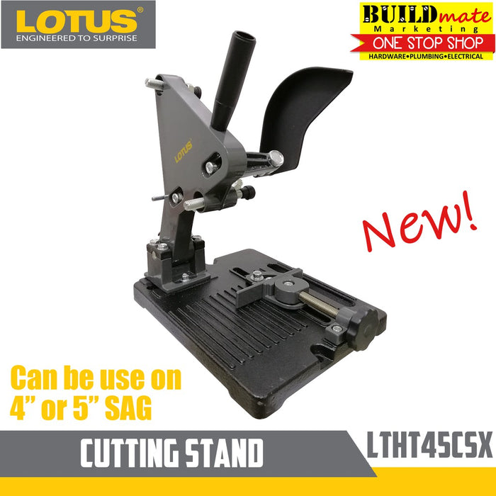 [COMBO] LOTUS Angle Grinder 4" 650W & Grinder Stand +FREE TAPE MEASURE •BUILDMATE• LPT LUTOS