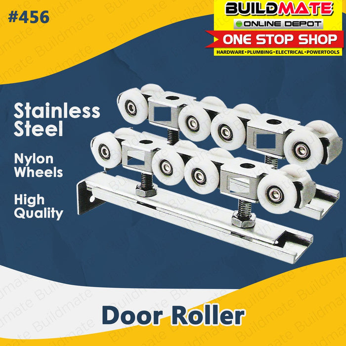 Stainless Door Roller #456 •BUILDMATE•