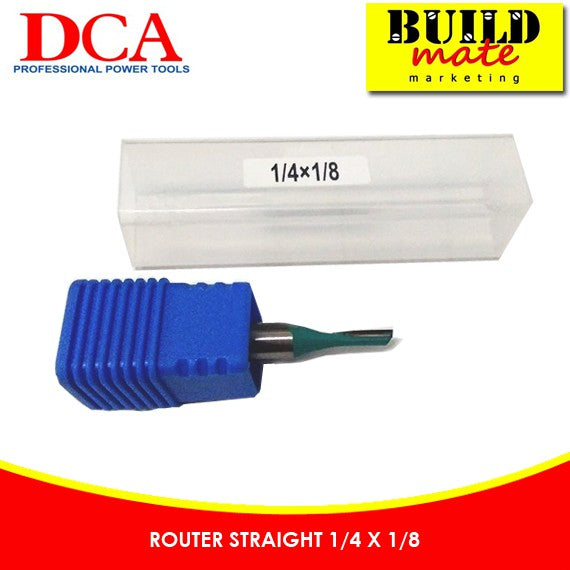 DCA Router Straight 1/4 x 1/8
