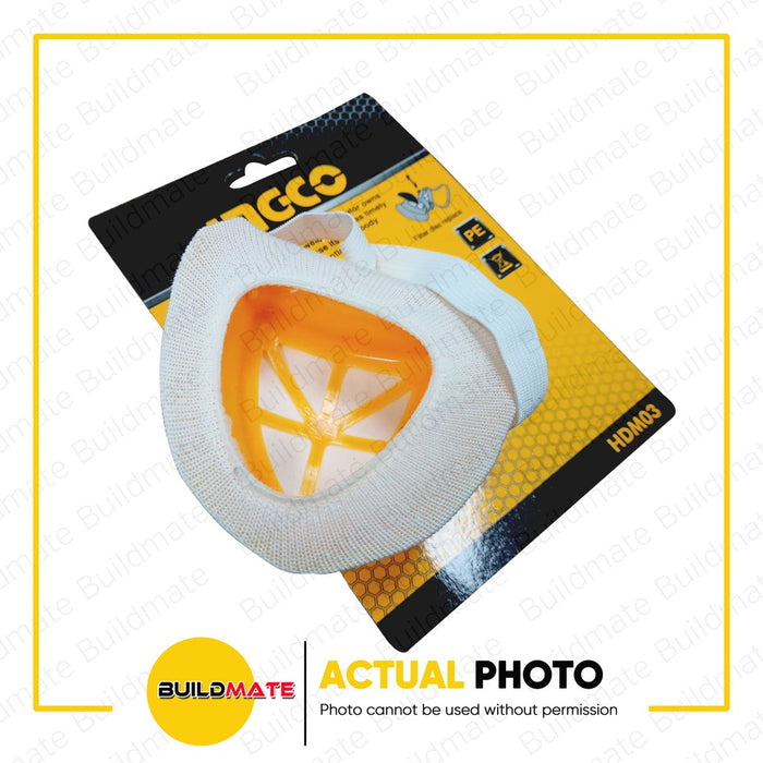 INGCO Dust Mask Plastic Shelled Filter HDM03 •BUILDMATE• IHT