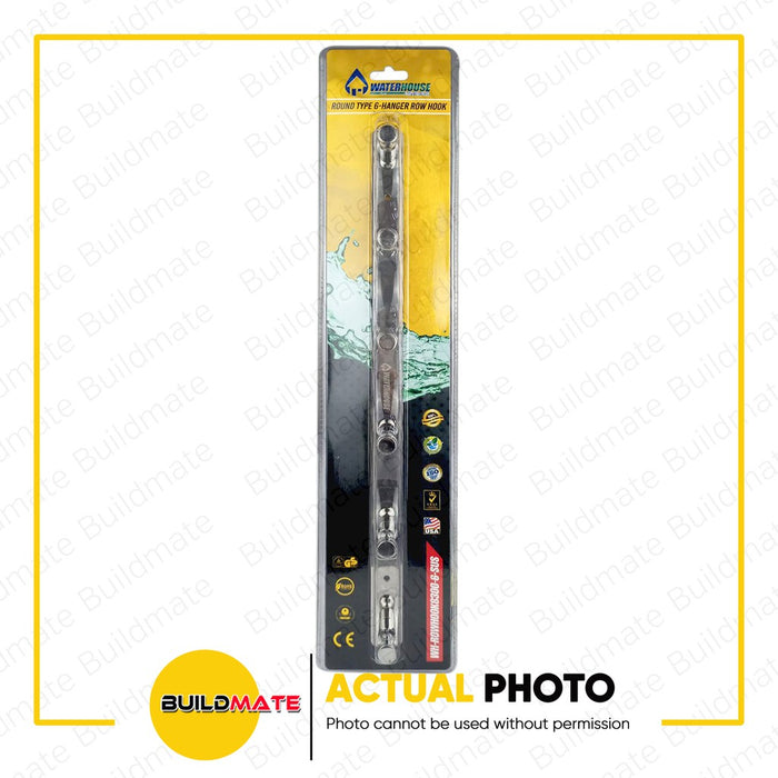 WATERHOUSE by POWERHOUSE 6 Hanger Row Hook Stainless 304 ROUND | SQUARE SOLD PER PIECE •BUILDMATE•