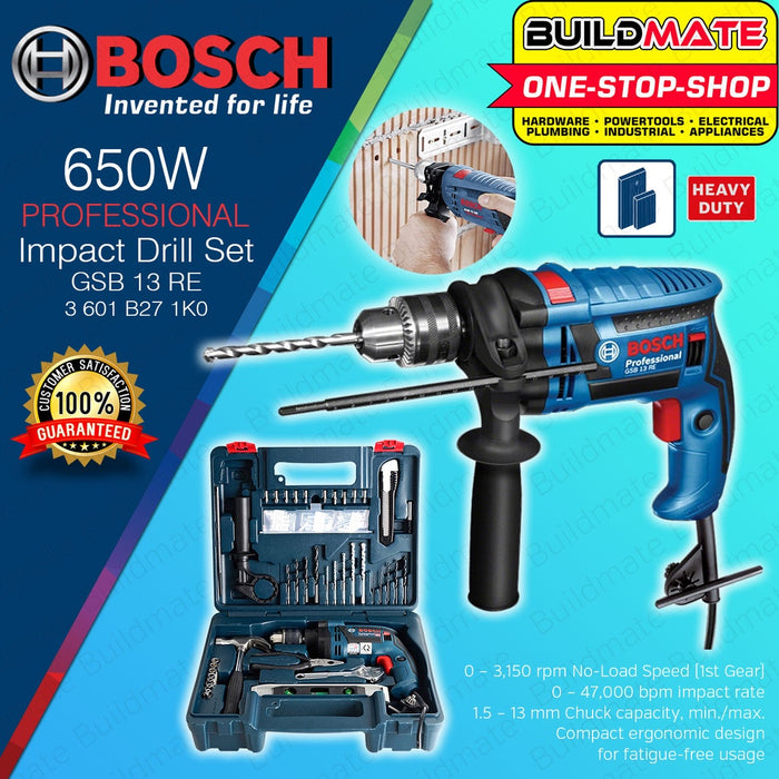 Bosch 650W Percussion Electric Hammer Impact Drill Driver Hand