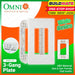 Omni 3-Gang Plate WWP-113 WIDE SERIES •BUILDMATE•