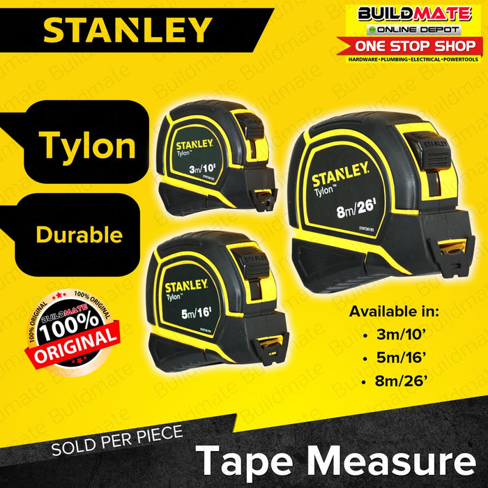 Stanley Steel Tape Measure 3 meters /  Measuring Tape 3m/10ft SHT