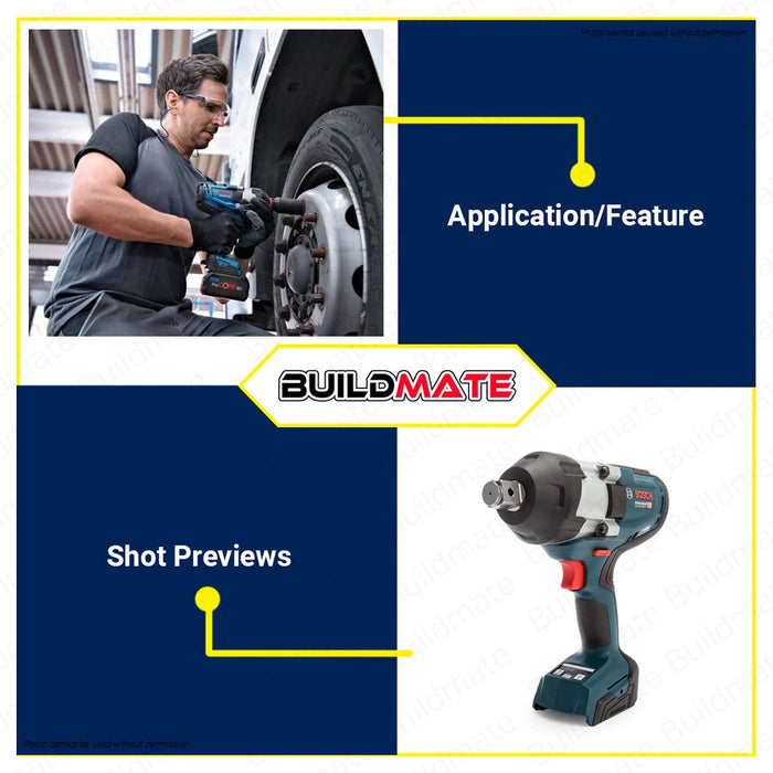 BOSCH Professional Cordless Lithium Ion Li-Ion Impact Drill Driver GDS 18V-1050 06019J85L1 BLC