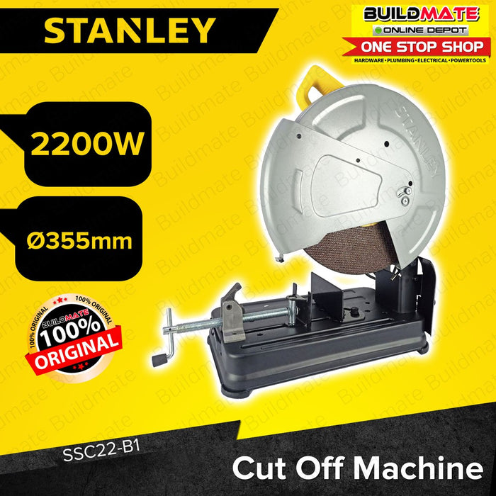 STANLEY Chop Saw Cut Off Machine 2200W 355mm SSC22-B1 •BUILDMATE• SPT ...