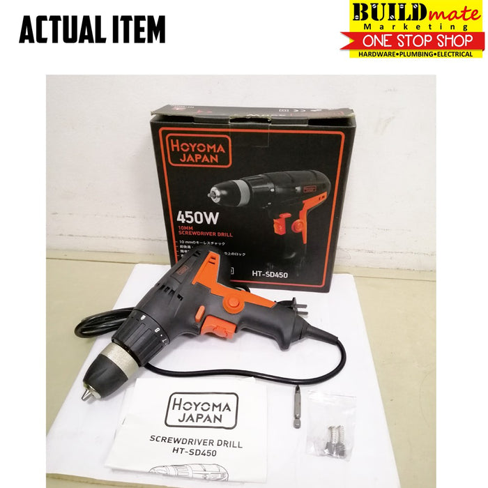 Hoyoma ScrewDriver Drill 10mm 450W HT-SD450 HYMPT