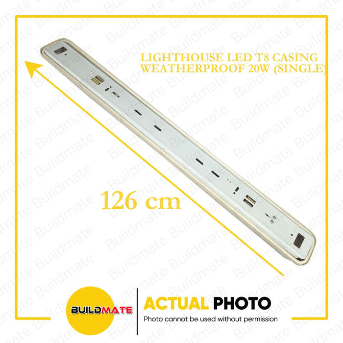 LIGHTHOUSE LED T8 Casing Weatherproof 9W SINGLE | DOUBLE SOLD PER PIEC ...