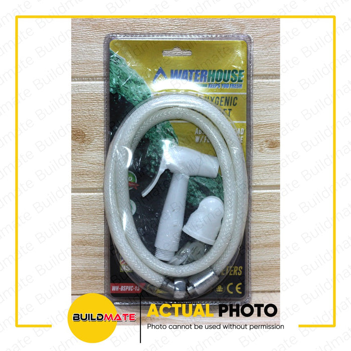 WATERHOUSE ABS Plastic Bidet Sprayer with  High Tension Flexible Hose 1.5m BSPVC-15 •BUILDMATE• PHWH