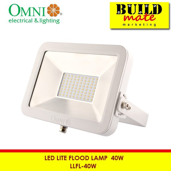 Omni Weatherproof LED Floodlight LLFL-40W •BUILDMATE•