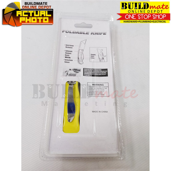 MEGA Foldable Knife Quick Change •NEW ARRIVAL!• •BUILDMATE• 
