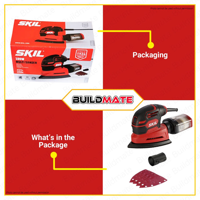 SKIL Multi Sander 100W SR1E7260AA •BUILDMATE•