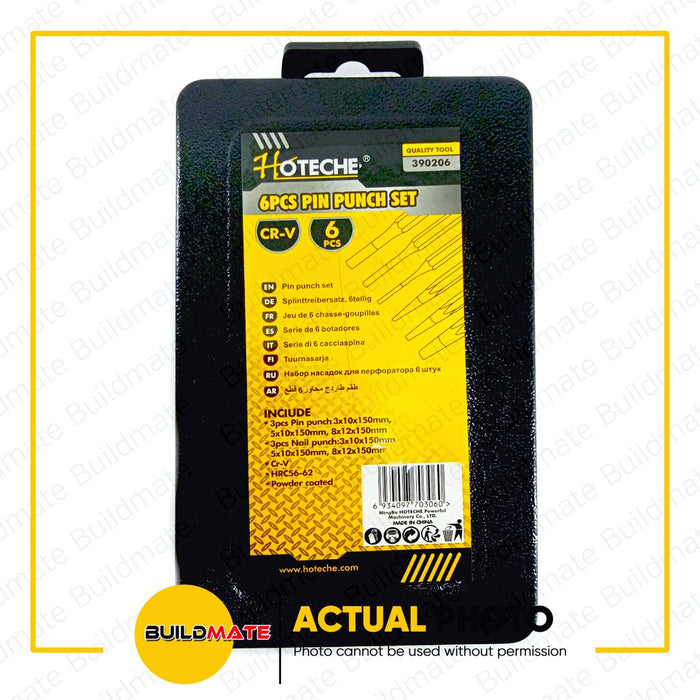 HOTECHE 6PCS/SET Punch and Chisel 390206 •BUILDMATE•