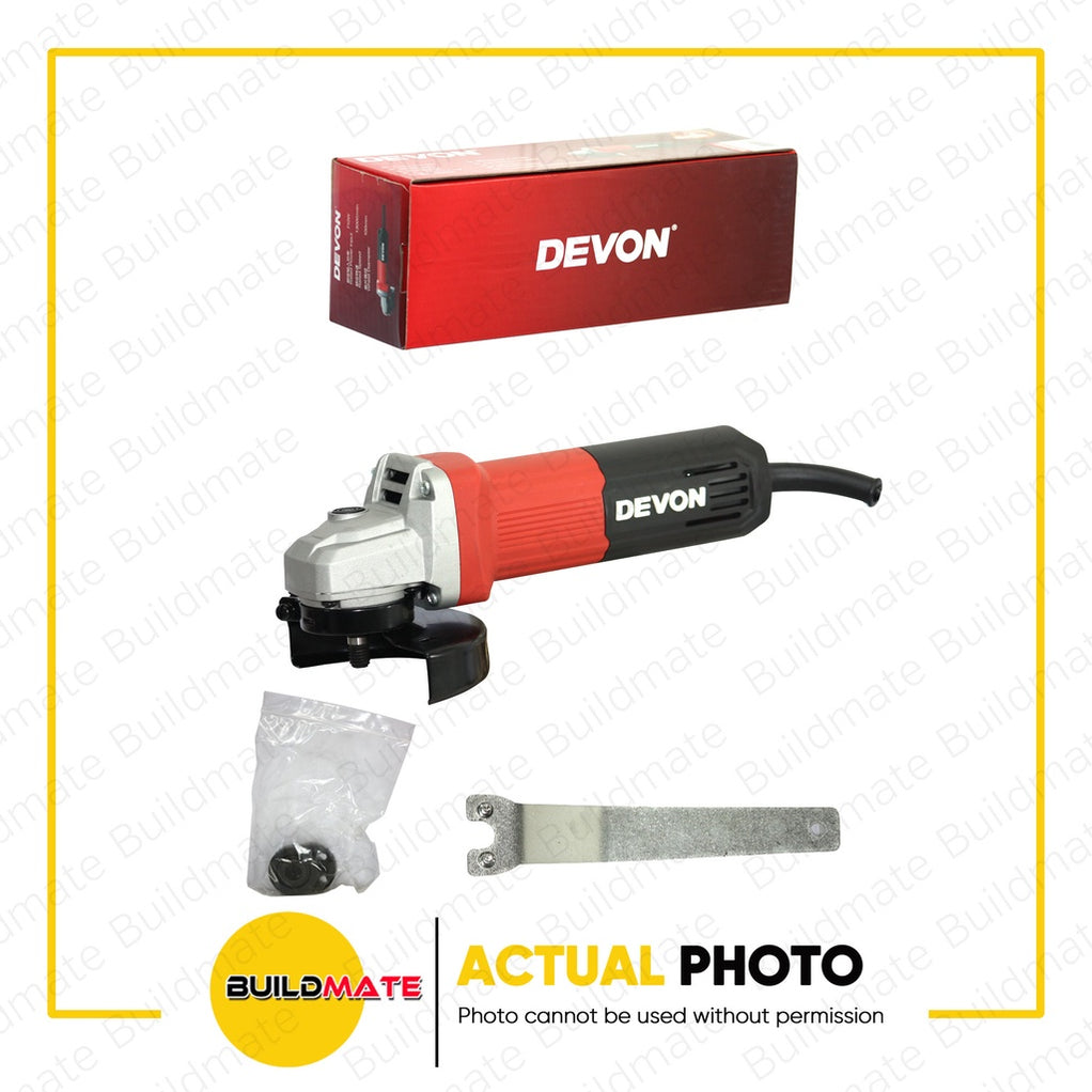 DEVON Industrial Angle Grinder Heavy Duty 710W 2852-7-100B •BUILDMATE ...