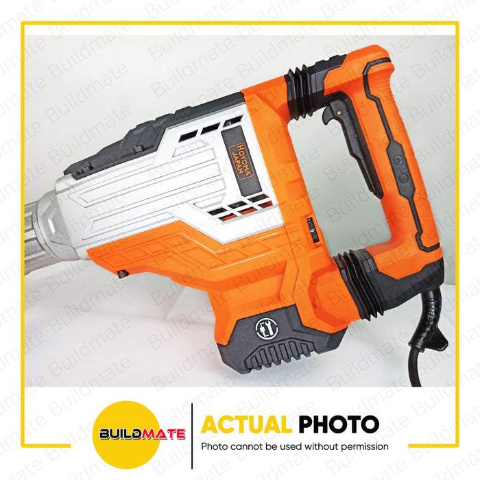 HOYOMA JAPAN Demolition Hammer 1800W Concrete Breaker Demolition Drill HT-DH1800 •BUILDMATE• HYMPT