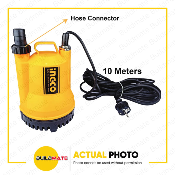 INGCO PURE COPPER 250W Submersible Water Pump 0.3 HP SPC2502-5 •BUILDMATE• IPT