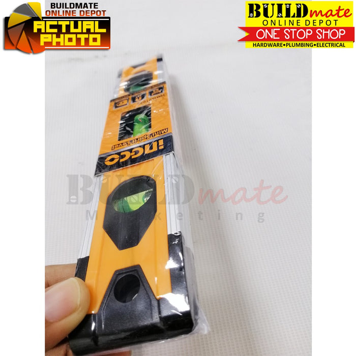 INGCO Magnetic Mini Spirit Level HMSL01030 •BUILDMATE• IHT — Buildmate