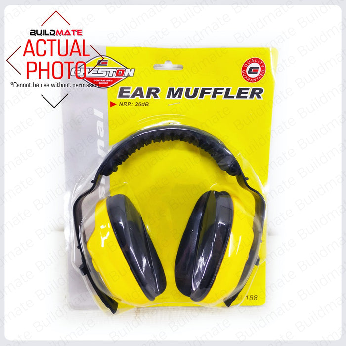 CRESTON Ear Muff Hearing Protector Earmuffs Noise Reduction Ear Protection CEM188 •BUILDMATE•