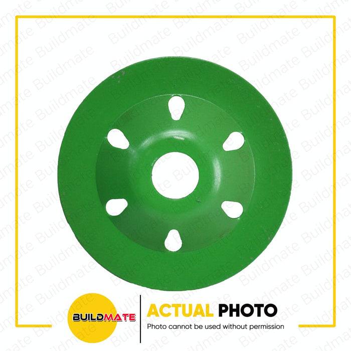 HOYOMA JAPAN Diamond Cup Wheel 4" 100mm S-RIM H-4022H •BUILDMATE• HYMHT