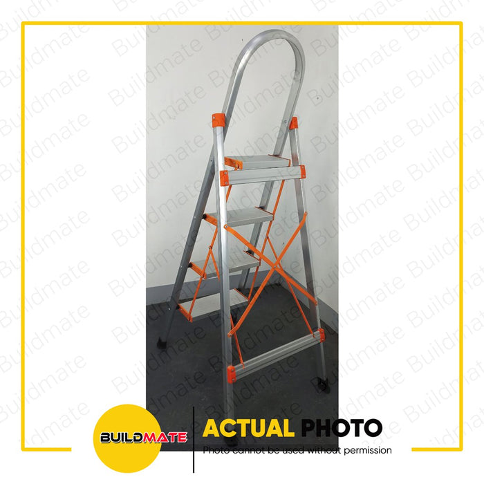 BUTTERFLY 4 WIDE STEPS Household Ladder HL2404 •BUILDMATE•