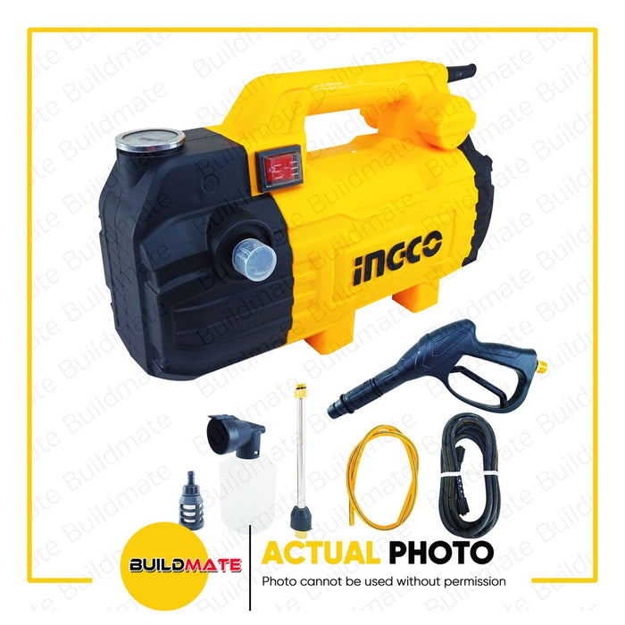INGCO High Pressure Washer 1500W 100Bar HPWR15028P •BUILDMATE• IPT