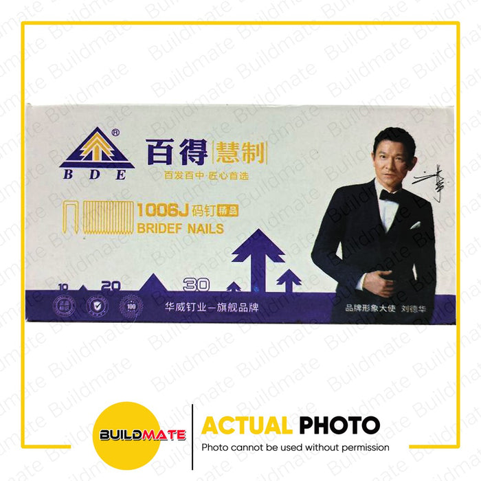 U-Shape Air Nailer Staples 6mm 8mm 10mm SOLD PER BOX •BUILDMATE•