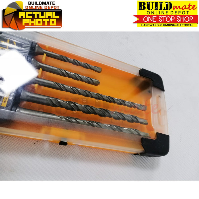 Hoteche SDS-PLUS Hammer Drill Bits 5PCS/SET 531002 •BUILDMATE• 