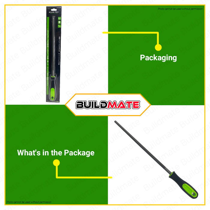 HOYOMA JAPAN Round File 10" HT-RF10H •BUILDMATE•