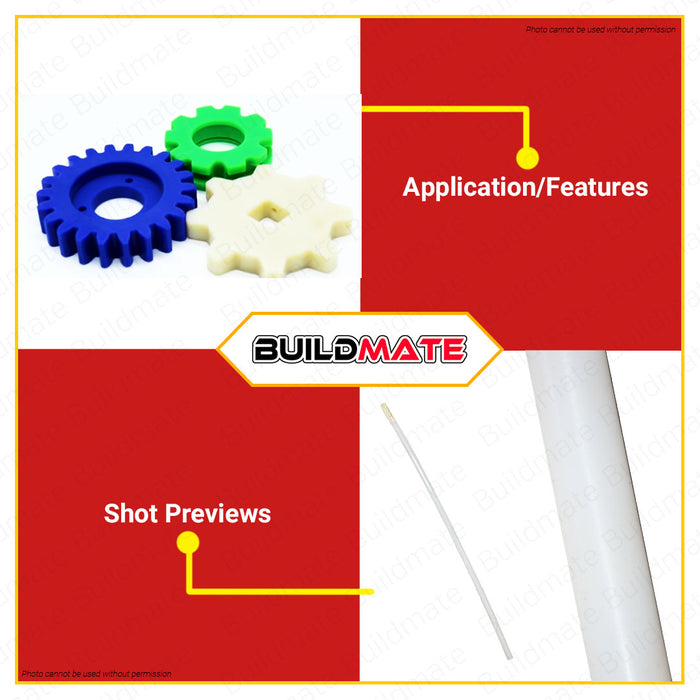 CRESTON Engineering Plastic Nylon Rod 20mm 1 Meter FY9020 •BUILDMATE•