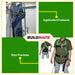 HOYOMA JAPAN Single Safety Harness FULL BODY HT-SH04S •BUILDMATE• HHT
