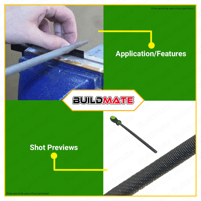 HOYOMA JAPAN Round File 10" HT-RF10H •BUILDMATE•