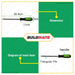 HOYOMA JAPAN Narrow Triangular File 6" HT-NTF6H •BUILDMATE•