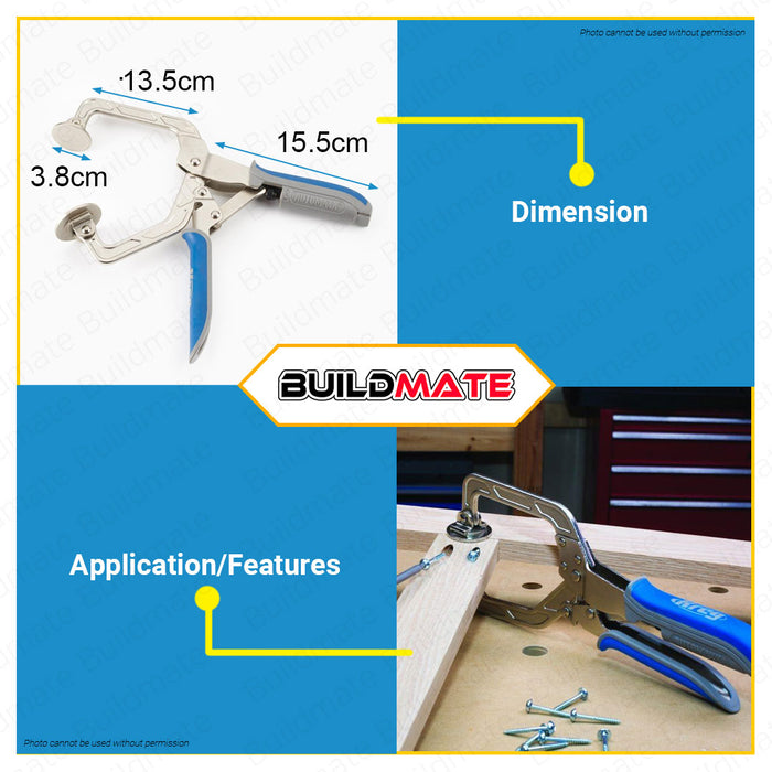 KREG Wood Project Clamp 3 KHC3-INT Woodworking DIY Tools •BUILDMATE•