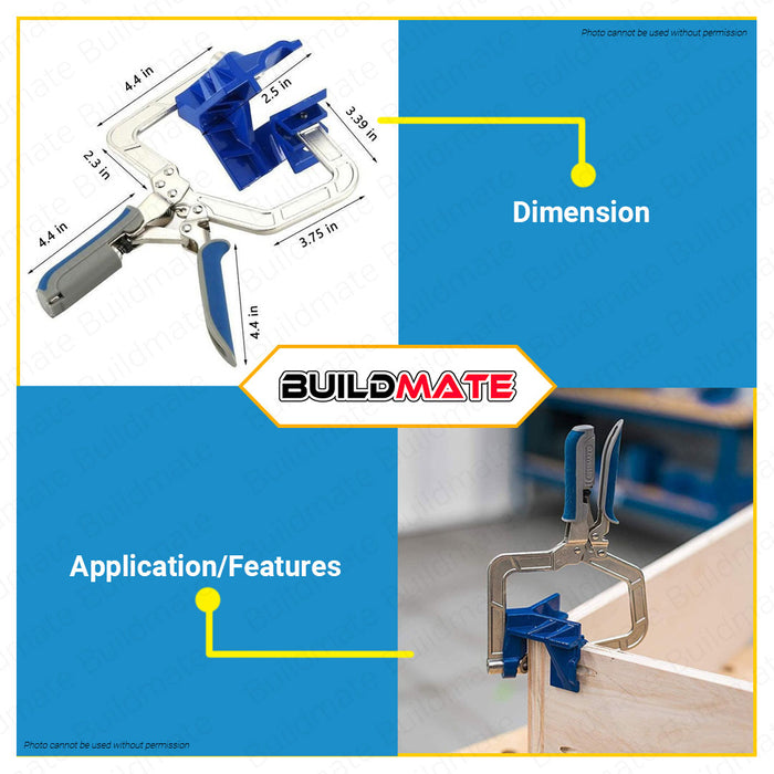KREG Automaxx 90 Degree Corner Clamp KHCCC Woodworking DIY Tools •BUILDMATE•