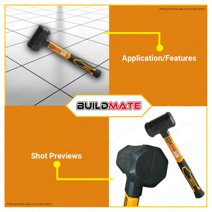 INGCO Dead Blow Mallet Hammer 2 LBS HDBM01028 •BUILDMATE• IHT
