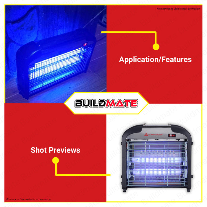 HANABISHI Electric Insect Killer 40sqm HINSK-40SQM •BUILDMATE•