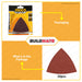 INGCO Delta Sanding Sheets 20 PCS/SET AKTS080201•BUILDMATE• IHT