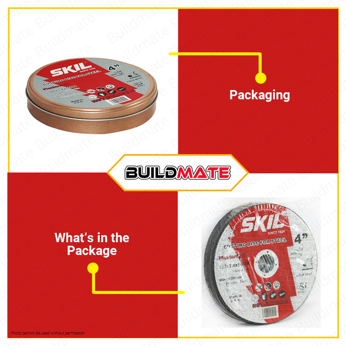 SKIL Flexible Flexi Rapid Super Cutting Disc 4" For Steel SCD1 •BUILDMATE•
