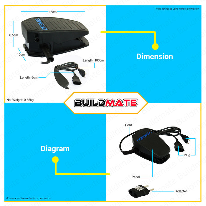 BOSCH ORIGINAL Foot Switch 2610399512 •BUILDMATE•