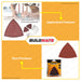 INGCO Delta Sanding Sheets 20 PCS/SET AKTS080201•BUILDMATE• IHT