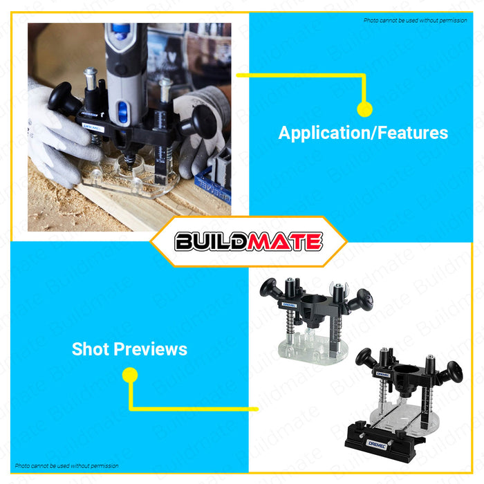 DREMEL by BOSCH  ORIGINAL Plunge Router Attachment 335-01 26150335JA •BUILDMATE•