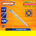 BUILDMATE Wadfow Drive Extension Bar 1/2" Inch CR-V Extension Rod Bar Socket 125MM / 250MM SOLD PER PIECE - WHT