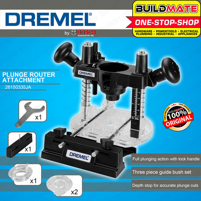 DREMEL by BOSCH ORIGINAL Plunge Router Attachment 335-01 26150335JA •B ...