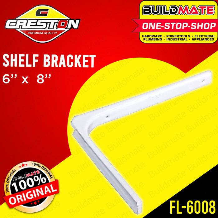 CRESTON Shelf Bracket 6" x 8" FL6008 •BUILDMATE•