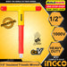 INGCO Insulated T-Handle Wrench 1000V 1/2" 12 x 200 x140mm Cr-V HITH121 •BUILDMATE• IHT