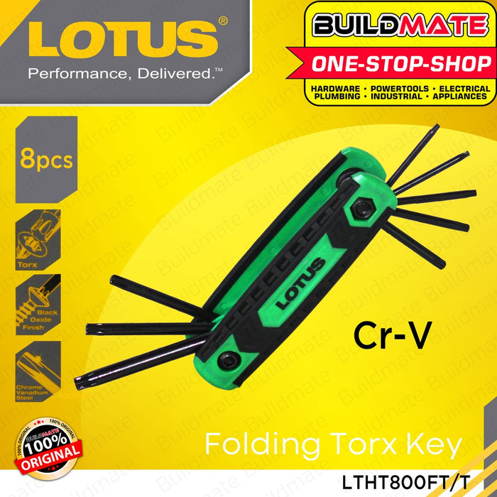 Compact Folding Hex Key Set, 8-Key, Metric Sizes - 70540M