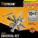 HOTECHE 10 in 1 Universal Key Hand Tools Keys HTC-180701 | 100% ORIGINAL / AUTHENTIC •BUILDMATE•