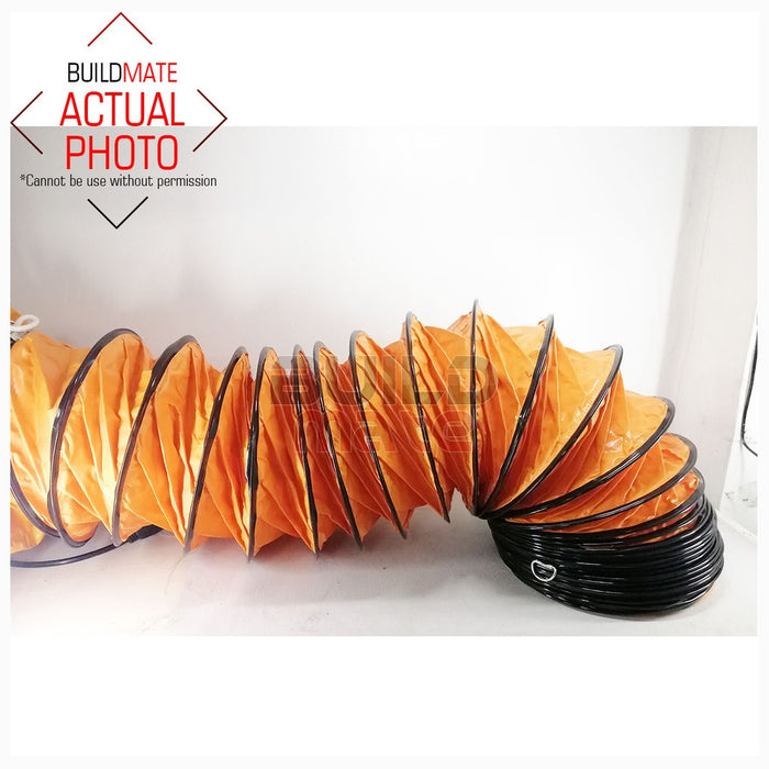 COMPACT 10" Portable Axial Fan Industrial Air Blower Ventilator CPV-375 (WITH 5M Hose) •BUILDMATE•