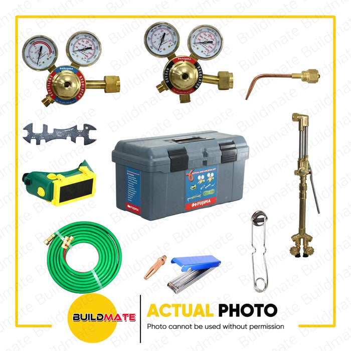 FUJIMA JAPAN Welding and Cutting Outfit Kit Set with Case Heavy Duty FT-WCOK36 •BUILDMATE•