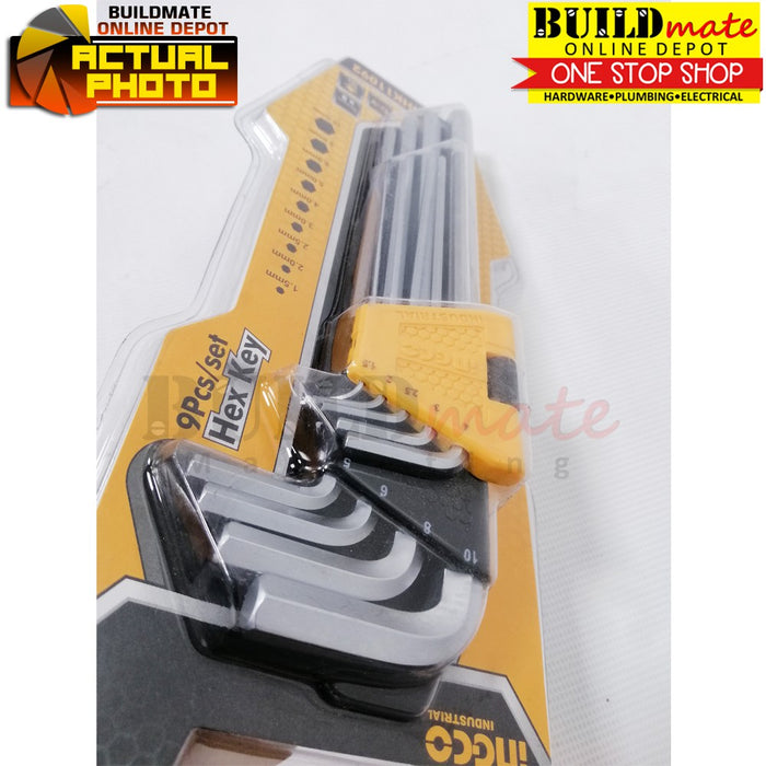 INGCO Hex Key 9PCS/SET CR-V HHK11092 •NEW ARRIVAL!• IHT